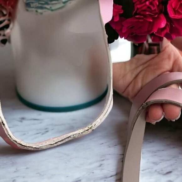 Kate Spade Arbour Hill Caley Almond & Pink Leather Handbag Tote Shoulder Bag - Picture 5 of 15